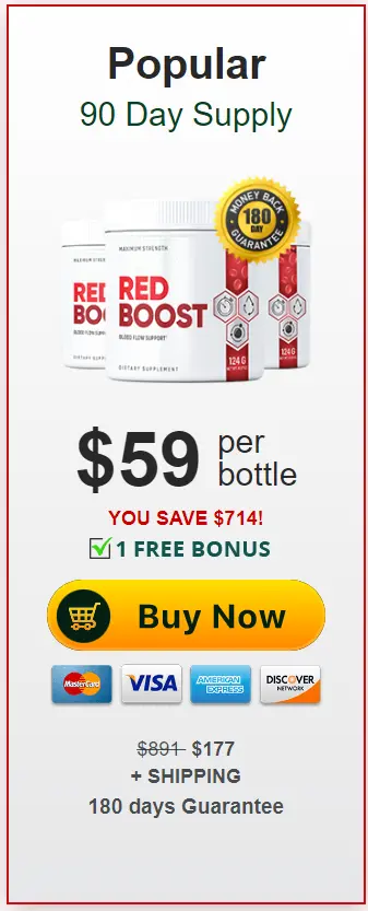 Red Boost Powder 3 bottle 